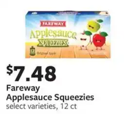Fareway Fareway Applesauce Squeezies offer
