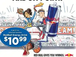 Homeland Market Red Bull Energy Drink offer