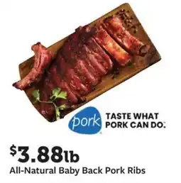 Fareway Pork All-Natural Baby Back Pork Ribs offer