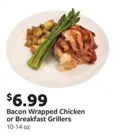 Fareway Bacon Wrapped Chicken or Breakfast Grillers offer