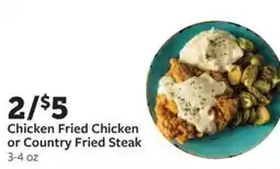 Fareway Chicken Fried Chicken or Country Fried Steak offer
