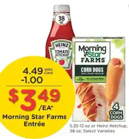 Fred Meyer Morning Star Farms Entrée offer