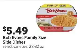 Fareway Bob Evans Family Size Side Dishes offer