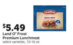 Fareway Land O' Frost Premium Lunchmeat offer