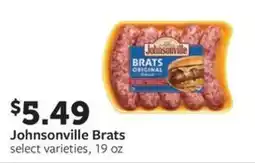 Fareway Johnsonville Brats offer