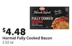 Fareway Hormel fully cooked bacon offer