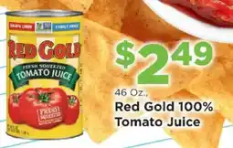 Homeland Market Red Gold 100% Tomato Juice offer