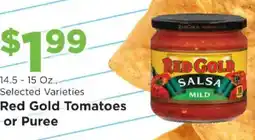 Homeland Market Red Gold Tomatoes or Puree offer