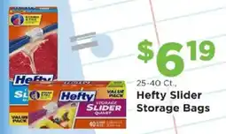 Homeland Market Hefty Slider Storage Bags offer