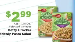 Homeland Market Betty Crocker suddenly pasta salad offer