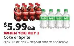 Fareway Coke or Sprite offer