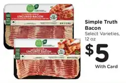 Fred Meyer Simple Truth Bacon offer