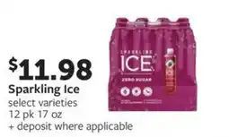 Fareway Sparkling Ice offer