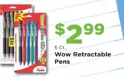 Homeland Market Penkel Wow Retractable Pens offer