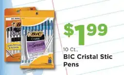 Homeland Market Bic Cristal Stic Pens offer