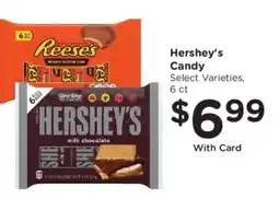 Fred Meyer Hershey's candy offer