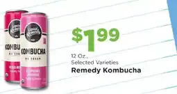 Homeland Market Remedy Kombucha offer