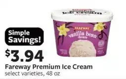 Fareway Fareway Premium Ice Cream offer