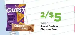 Homeland Market Quest protein chips or bars offer