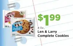Homeland Market Len & Larry Complete Cookies offer