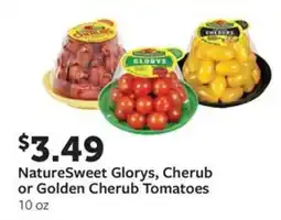 Fareway NatureSweet Glorys, Cherub or Golden Cherub Tomatoes offer