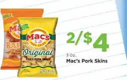 Homeland Market Mac's Pork Skins offer