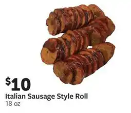 Fareway Italian Sausage Style Roll offer