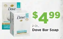 Homeland Market Dove Bar Soap offer