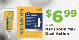 Homeland Market Neosporin Max Dual Action offer