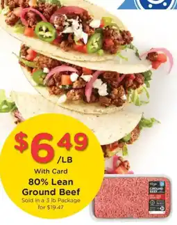 Fred Meyer Kroger 80% Lean Ground Beef offer