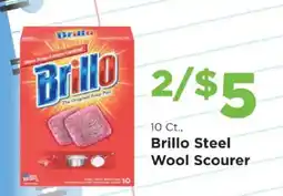 Homeland Market Brillo steel wool scourer offer