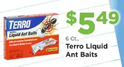 Homeland Market Terro liquid ant baits offer