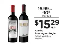 Fred Meyer Austin, Bootleg or Bogle offer
