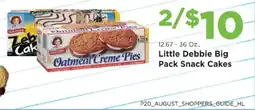 Homeland Market Little Debbie Big Pack Snack Cakes offer