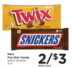 Fred Meyer Mars Fun Size Candy offer