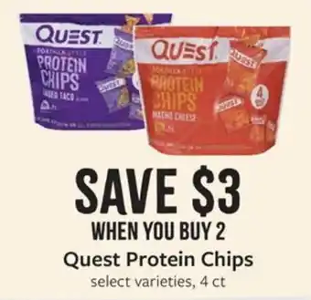 Fareway Quest Protein Chips offer