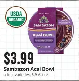 Fareway Sambazon Acai Bowl offer