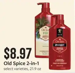 Fareway Old Spice 2-in-1 offer