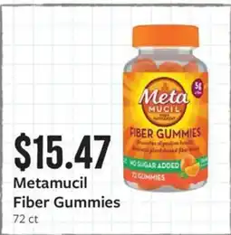 Fareway Metamucil Fiber Gummies offer