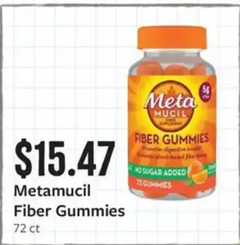 Fareway Metamucil Fiber Gummies offer