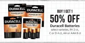 Fareway Duracell Batteries offer