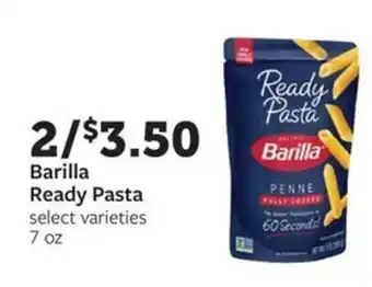 Fareway Barilla Ready Pasta offer