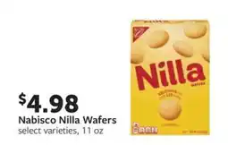 Fareway Nabisco Nilla Wafers offer