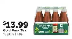 Fareway Gold Peak Tea offer