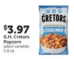 Fareway G.H. Cretors Popcorn offer