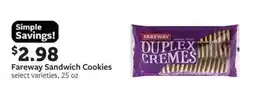 Fareway Fareway sandwich cookies offer