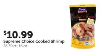 Fareway Supreme Choice Cooked Shrimp offer