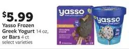 Fareway Yasso Frozen Greek Yogurt offer