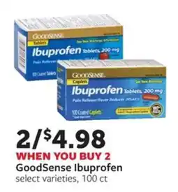 Fareway GoodSense Ibuprofen offer