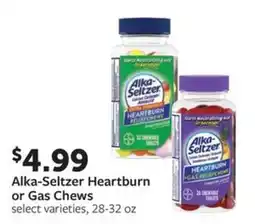 Fareway Alka-Seltzer Heartburn or Gas Chews offer